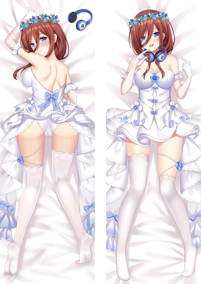 Miku Nakano Body Pillow Cover - The Quintessential Quintuplets image 0