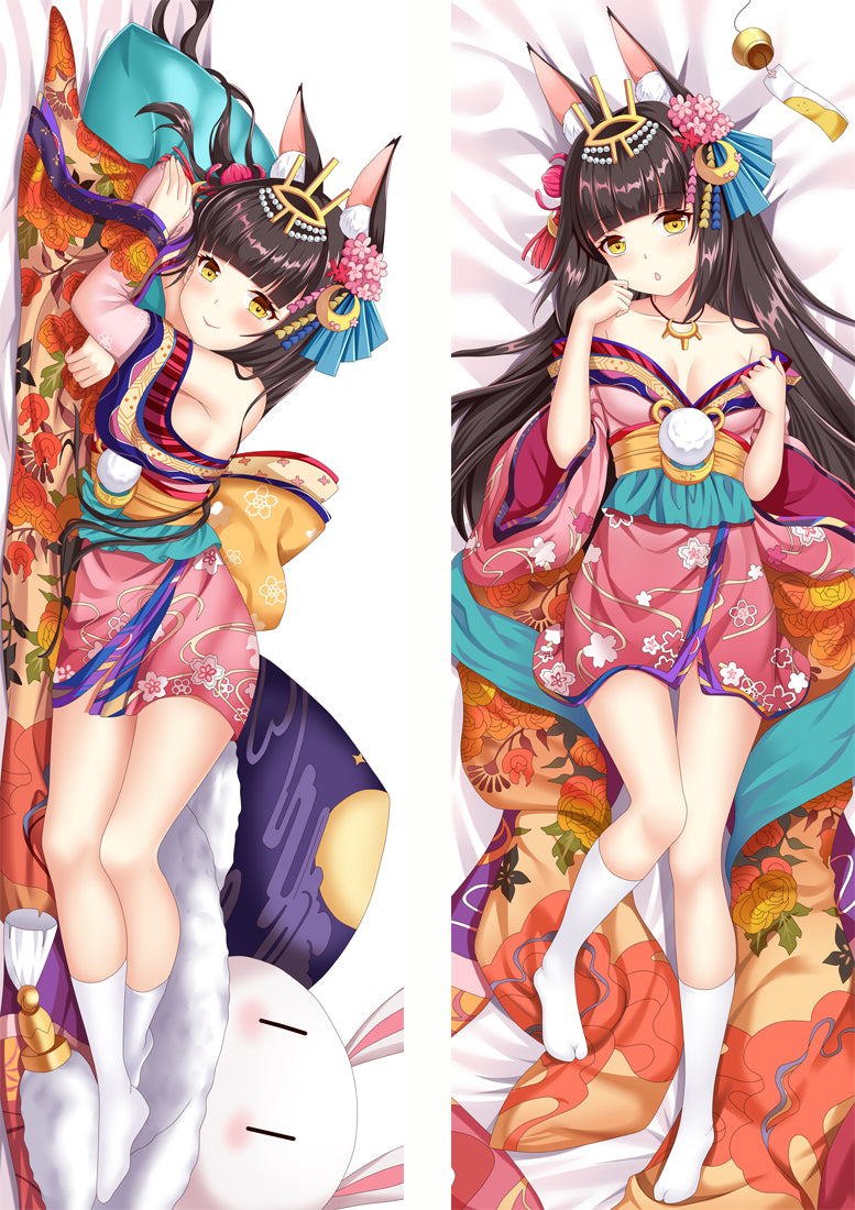 Azur Lane Nagato Anime Dakimakura Pillow Cover image 0