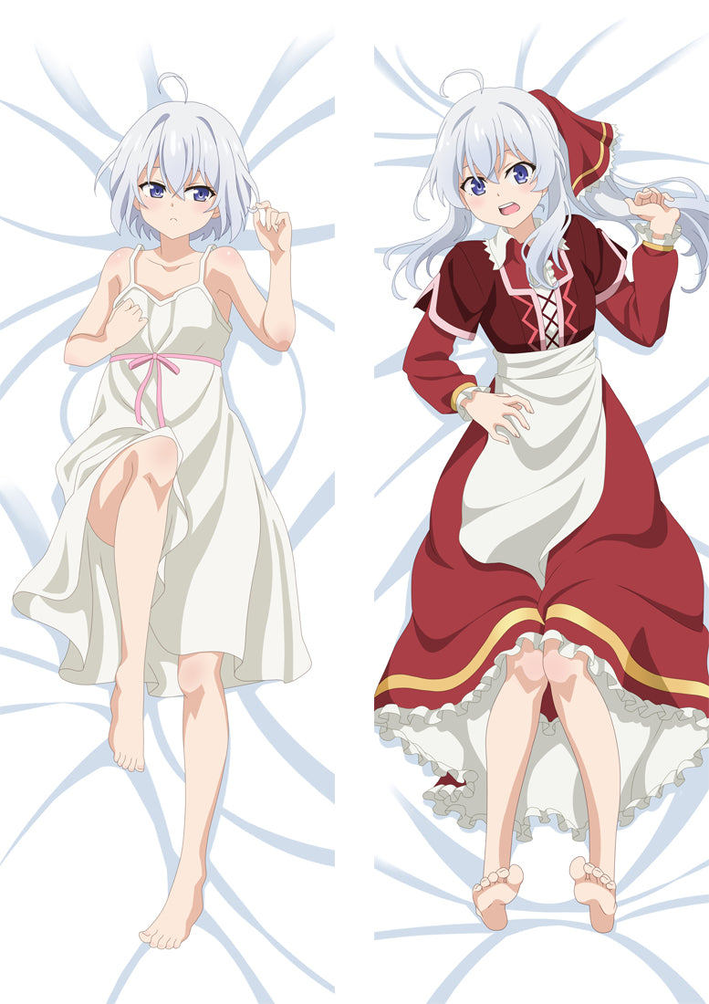 Wandering Witch: The Journey of Elaina Dakimakura Body Pillow Cover image 0