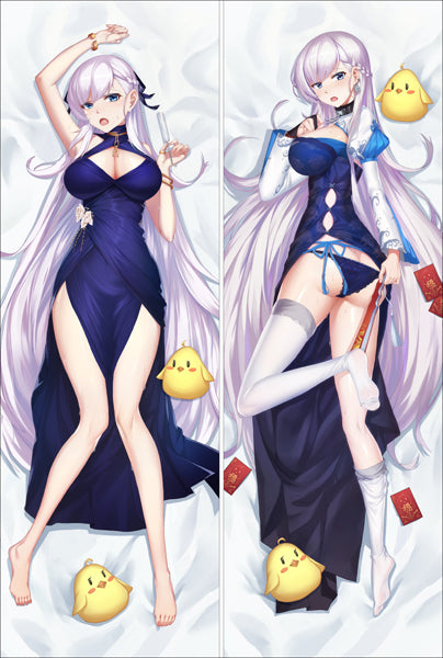 Azur Lane Belfast Anime Dakimakura Pillow Cover image 0