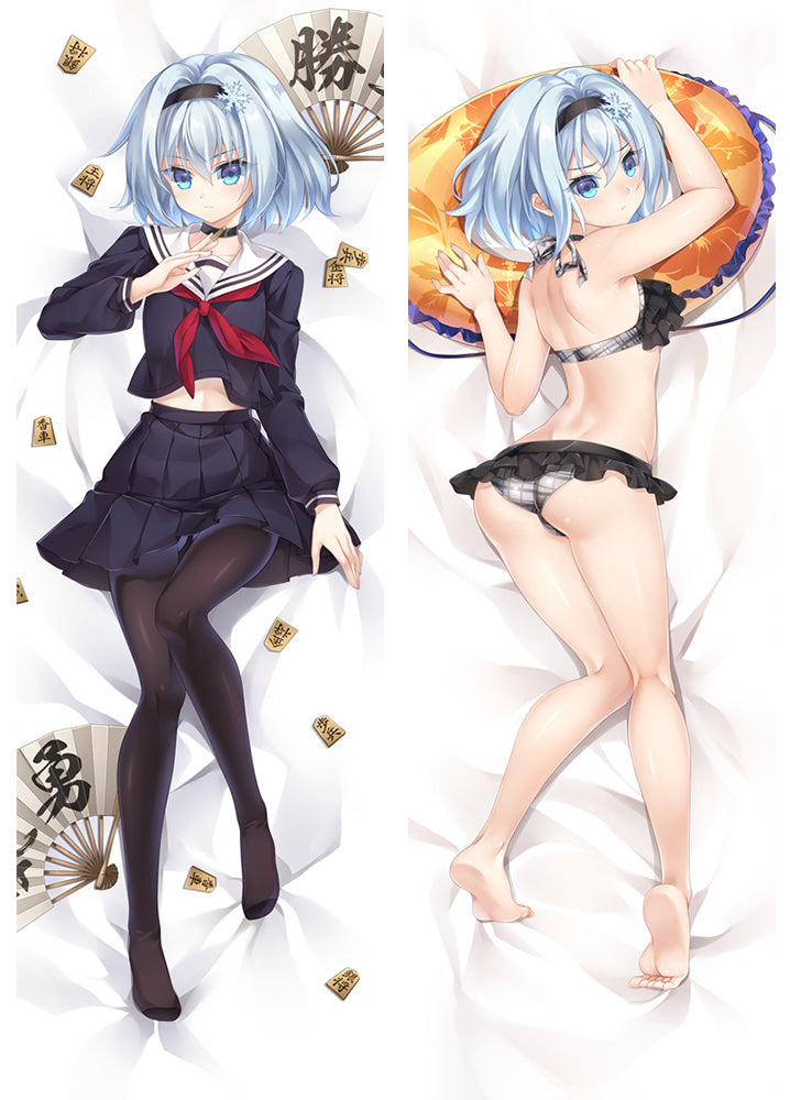 The Ryuo's Work is Never Done! Ginko Sora Anime Dakimakura Pillow Case image 0