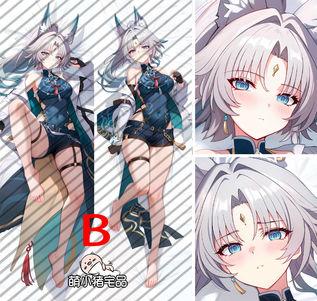 Honkai: Star Rail Feixiao Anime Dakimakura Girl Pillow Cover image 0