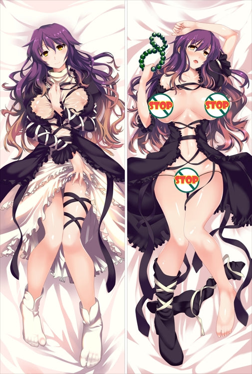 TouHou Project Hijiri Byakuren Anime Dakimakura Waifu Pillow Case image 0