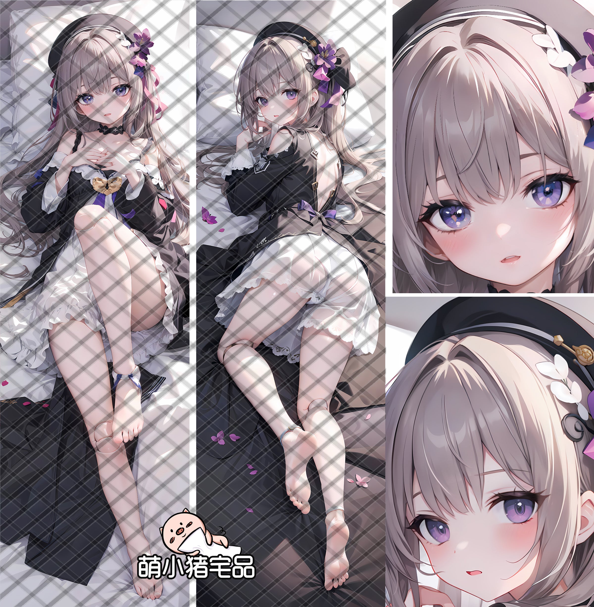 Honkai: Star Rail Herta Anime Dakimakura Pillow Cover image 0