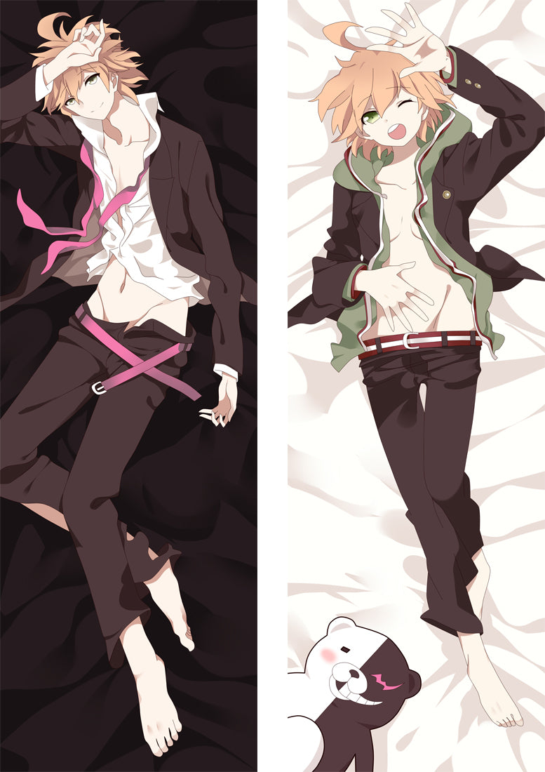 Danganronpa: Trigger Happy Havoc Naegi Makoto Anime Dakimakura Pillow Cover image 0