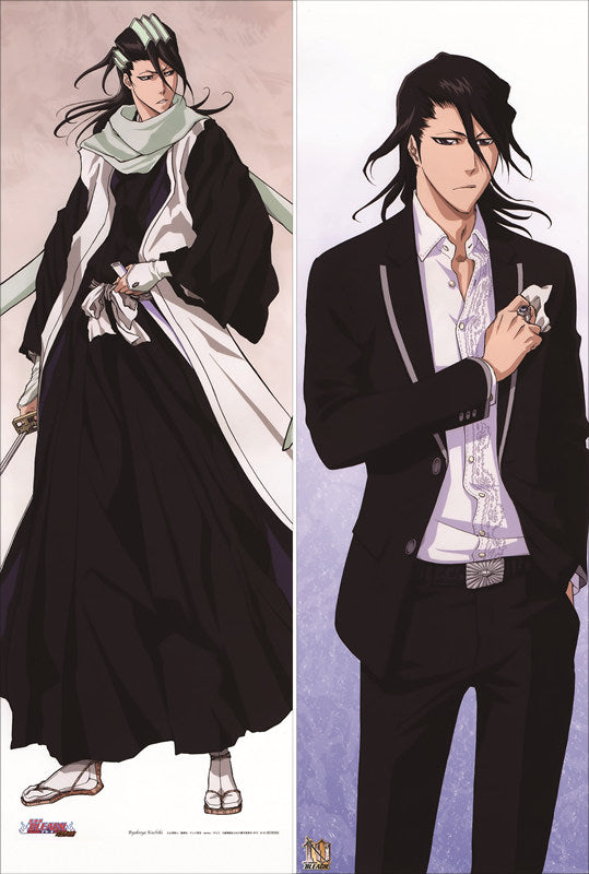 Bleach Byakuya Kuchiki Anime Dakimakura Body Pillow Cover image 0