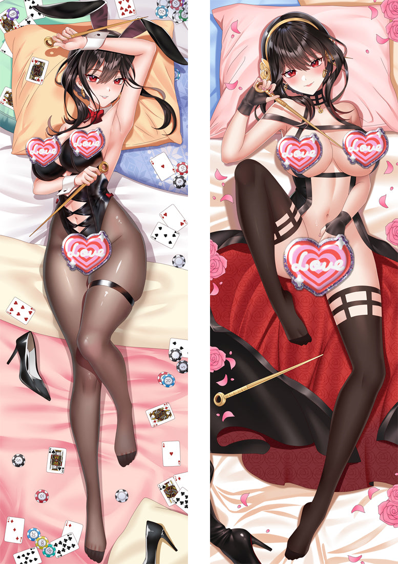 Spy x Family Naked Thorn Princess Yor Forger Dakimakura Pillow Cover image 0