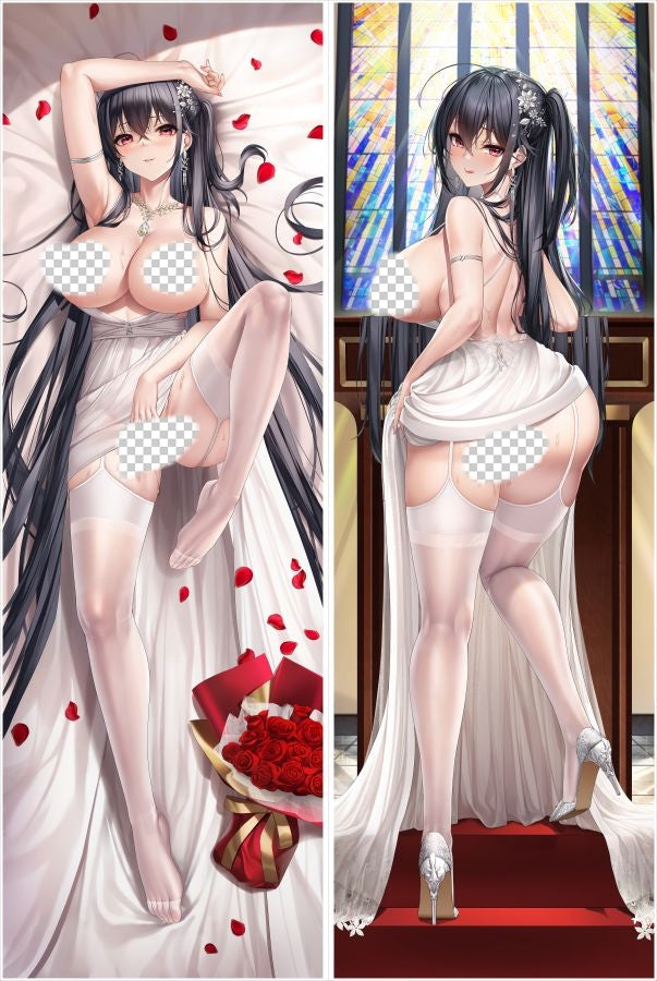 Azur Lane Taihou Anime Dakimakura Women Body Pillow Cover image 0