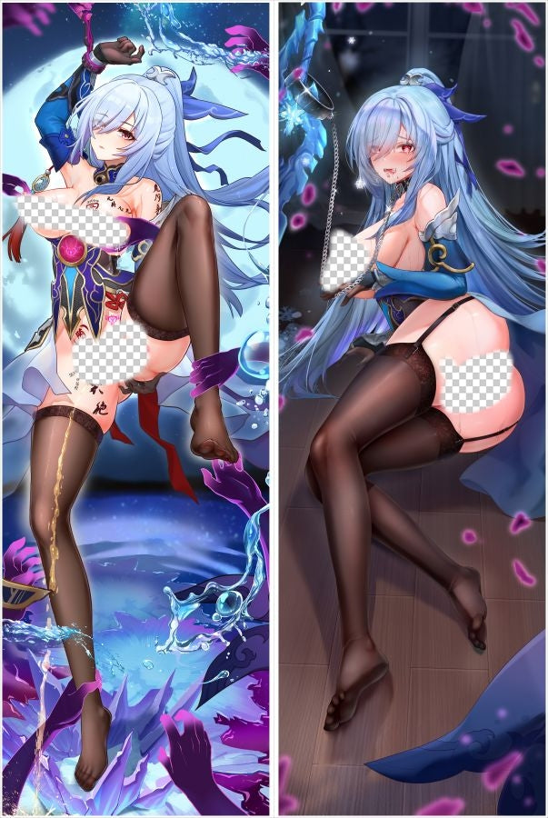 Honkai: Star Rail Jingliu Anime Dakimakura Naked Body Pillow Cover image 0