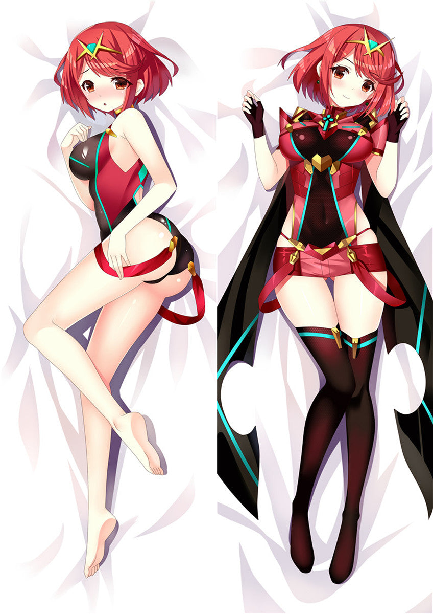 Xenoblade Chronicles 2 Homura Akemi Anime Dakimakura Pillow Cover image 0
