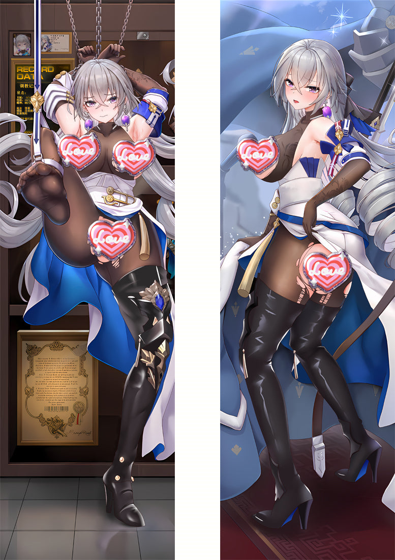 Honkai Star Rail Anime Dakimakura Bronya Zaychik Body Pillow Case image 0