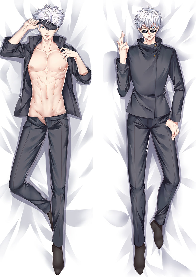 Jujutsu Kaisen Gojo Satoru Anime Dakimakura Body Pillow Cover image 0