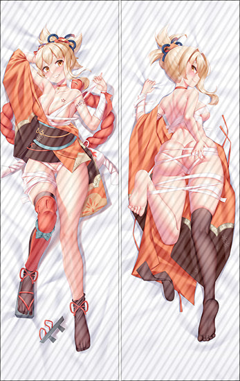 Original Yoimiya Dakimakura Body Pillow Case - Genshin Impact image 0