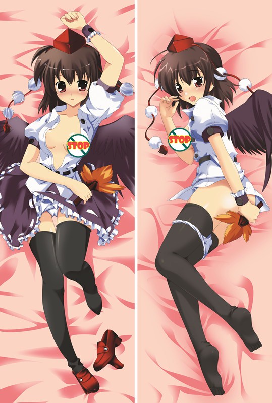 TouHou Project Shameimaru Aya Anime Dakimakura Body Pillow Cover image 0