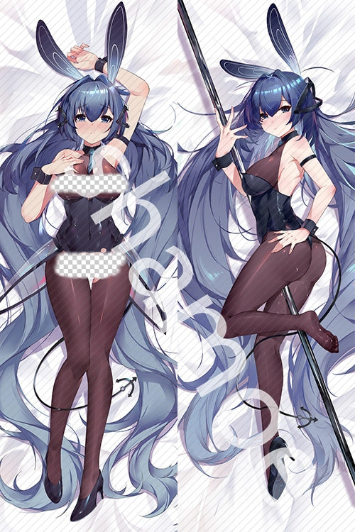 Azur Lane USS New Jersey Anime Dakimakura Pillow Cover image 0