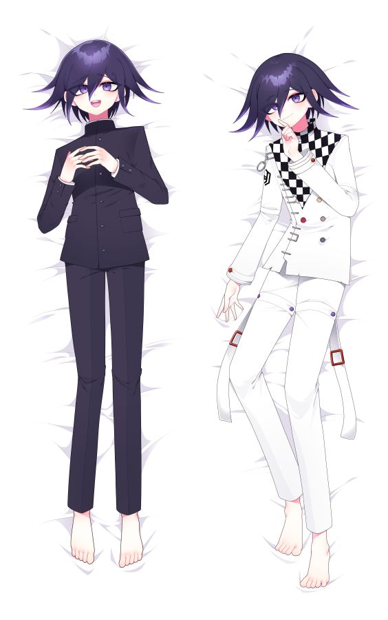 Danganronpa Kokichi Oma Anime Dakimakura Body Pillow Cover image 0