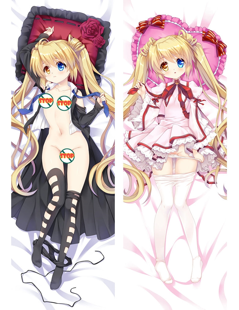 Anime Rewrite Nakatsu Shizuru Otaku Dakimakura Hugging Body Pillow Cover Case image 0