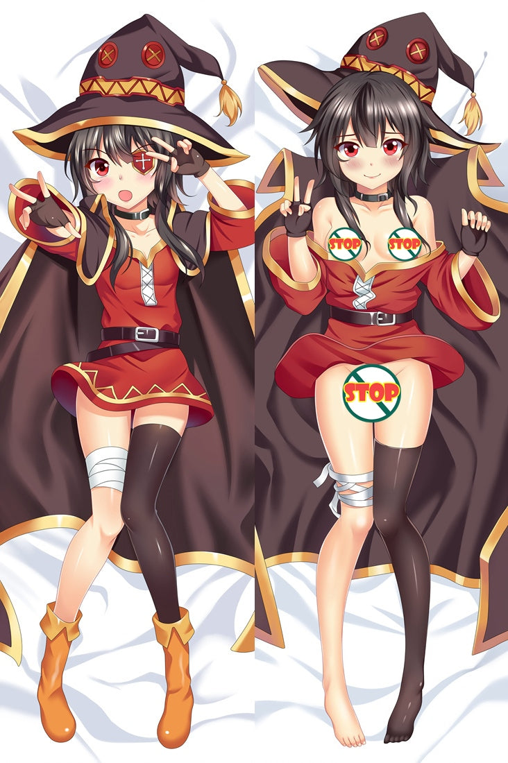 KonoSuba God's Blessing on This Wonderful World! Megumin Anime Dakimakura Pillow Cover67023 image 0