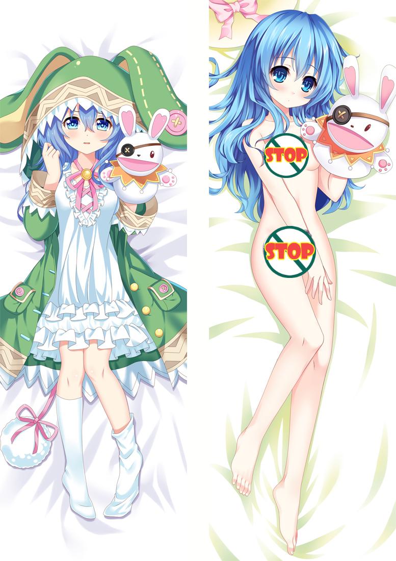 Date A Live Himekawa Yoshino Anime Dakimakura Naked Body Pillow Cover image 0