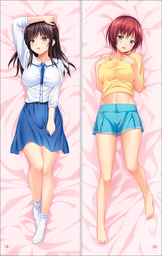 And I âm going to uncle Nanami and Saki Anime Dakimakura Pillow Cover image 0