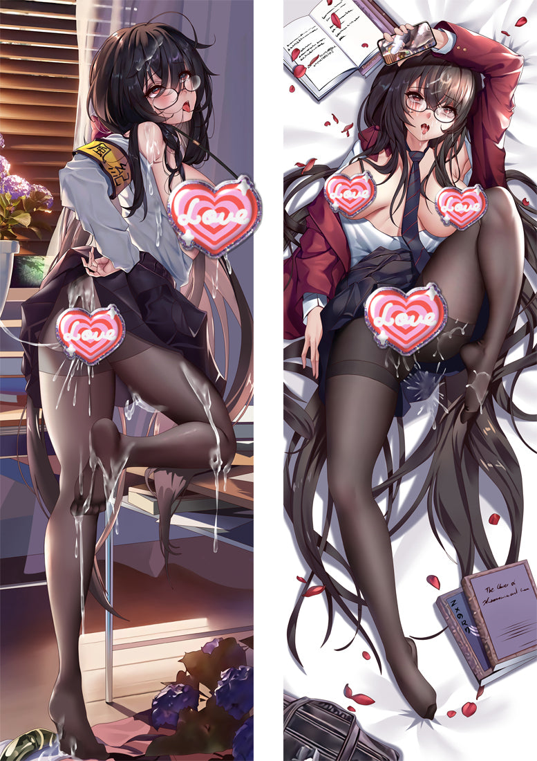 Taihou Naked Azur Lane with Double Sides Zipper to make love Anime Dakimakura Pillow Case image 0