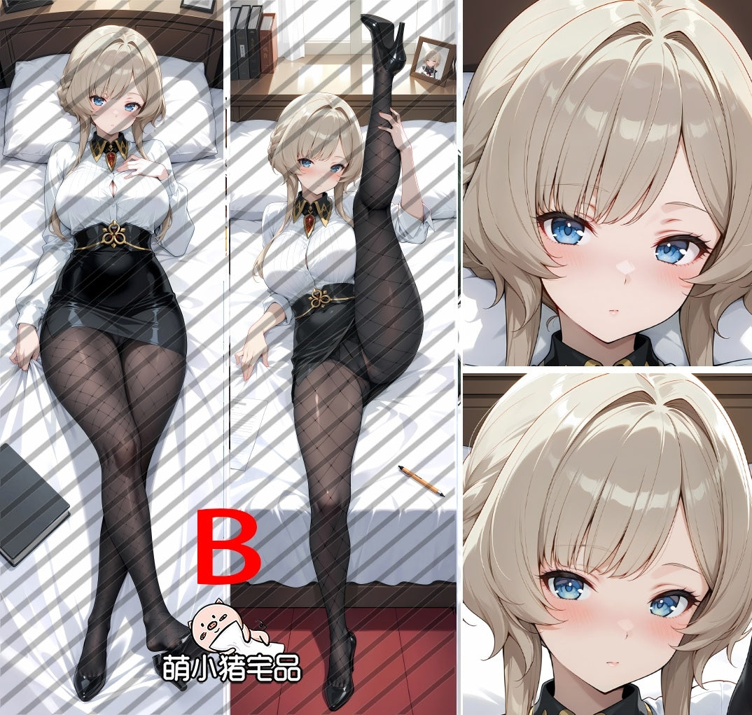 Genshin Impact Sandrone Anime Dakimakura Body Pillow Cover image 0