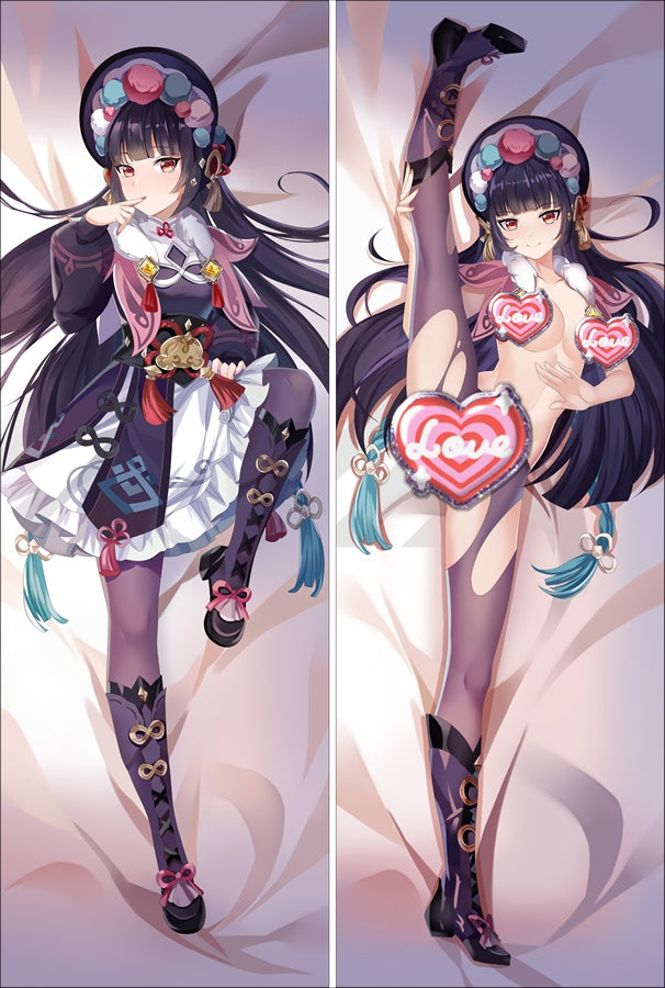 Genshin Impact Yunjin Anime Dakimakura Pillow Cover image 0