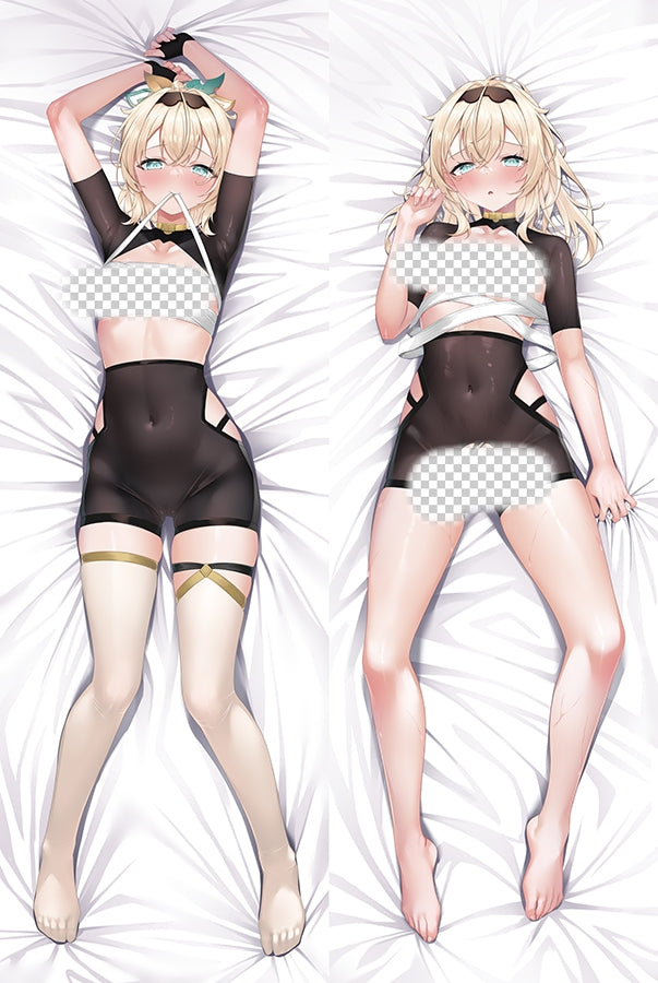 Virtual Youtuber Kazama Iroha Anime Dakimakura Sexy Body Pillow Cover image 0