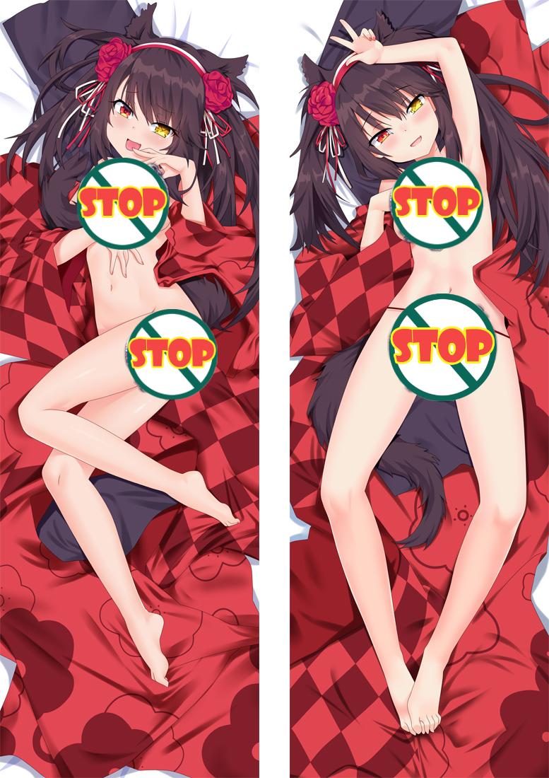 Date A Live Tokisaki Kurumi Anime Sexy Dakimakura Body Pillow Cover image 0