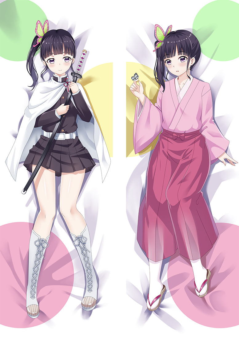 Demon Slayer: Kimetsu no Yaiba Tsuyuri Kanao Anime Dakimakura Pillow Cover image 0