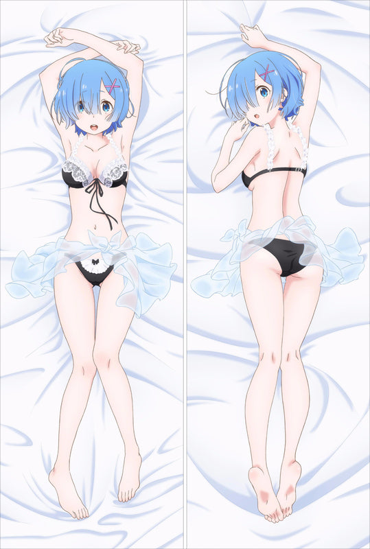 Re Zero Starting Life in Another World Rem Anime Dakimakura Pillow Cover image 0