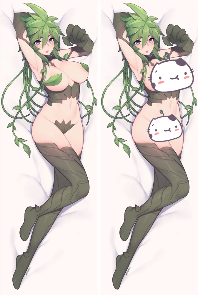 Monster Musume Dryad Anime Dakimakura Body Pillow Cover image 0