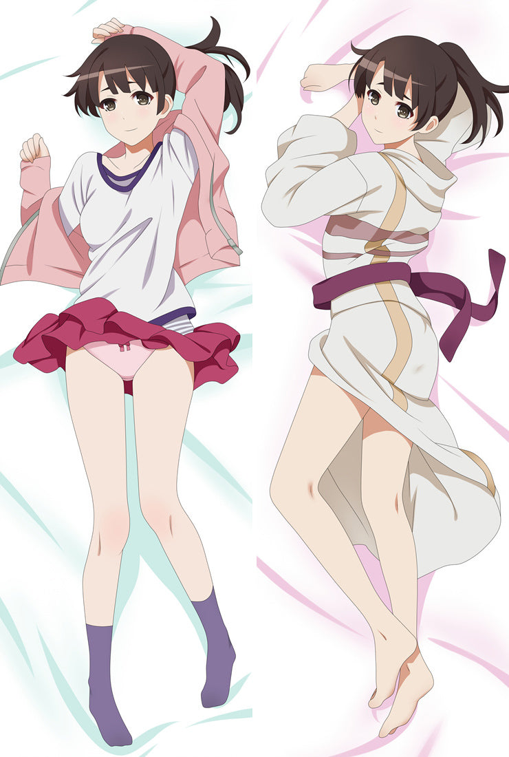 Anime Saekano: How to Raise a Boring Girlfriend Eriri Dakimakura otaku Japan Pillow Case Cover image 0