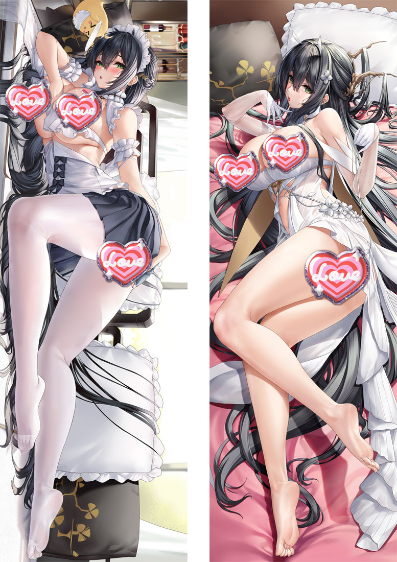 Azur Lane Taihou Nude with Double Sides Zipper to make love Anime Dakimakura Pillow Case image 0
