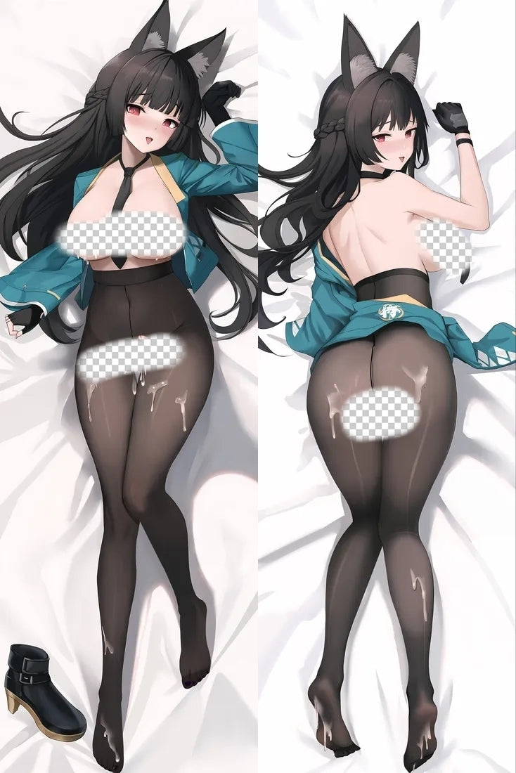 Zenless Zone Zero Hoshimi Miyabi Anime Dakimakura Naked Body Pillow Cover image 0