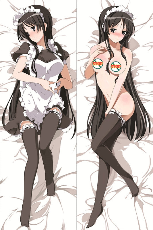 K-ON!Mio Akiyama Anime Dakimakura Body Pillow Case image 0