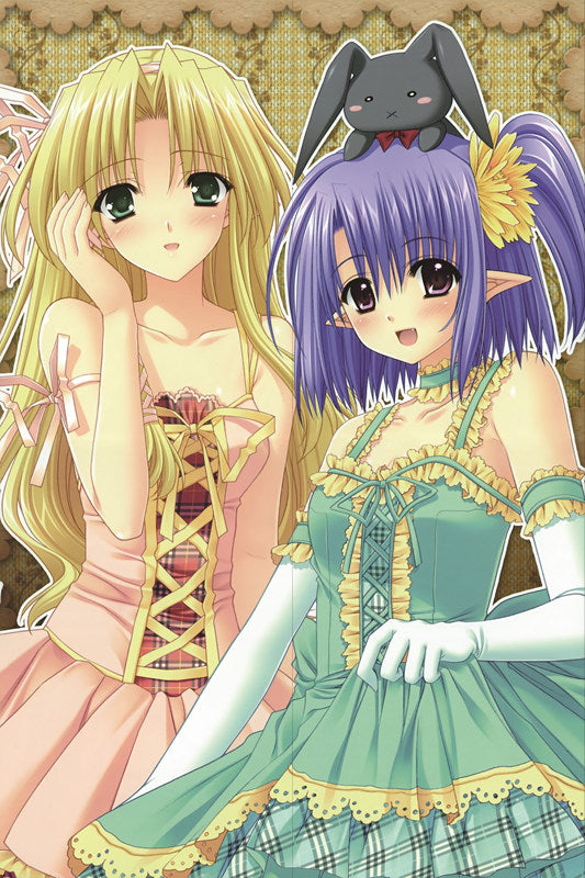 Shuffle! Kareha + Daisy Anime Dakimakura Body Pillow Cover image 0