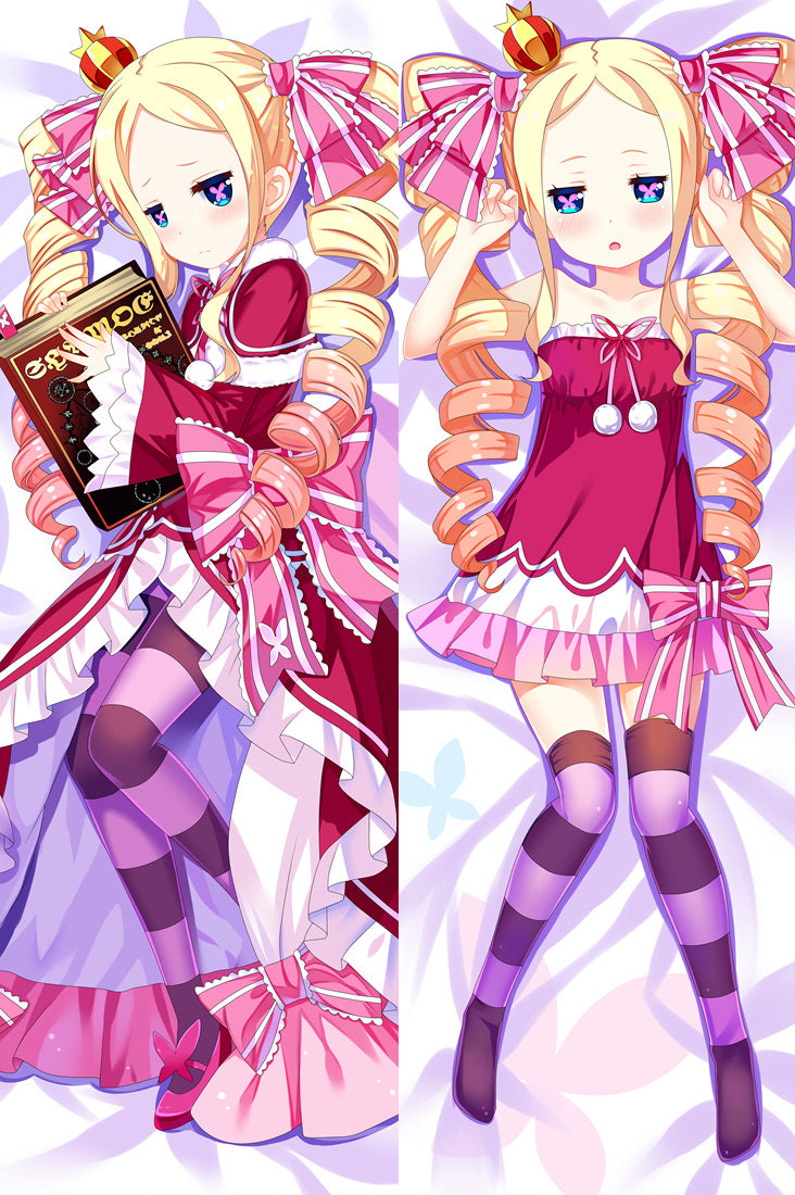 Re:Zero Beatrice Anime Dakimakura Japanese Pillow Cover image 0