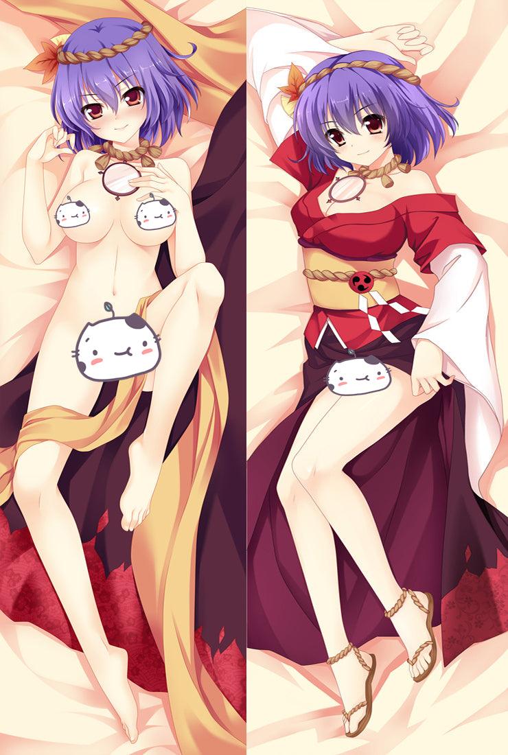 Touhou Project Kanako Yasaka Anime Dakimakura Pillow Cover image 0