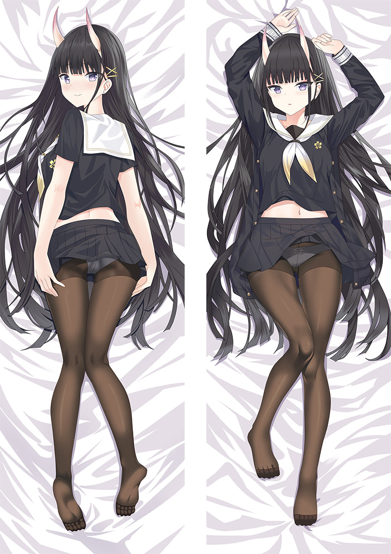 Azur Lane Noshiro Anime Dakimakura Pillow Cover image 0