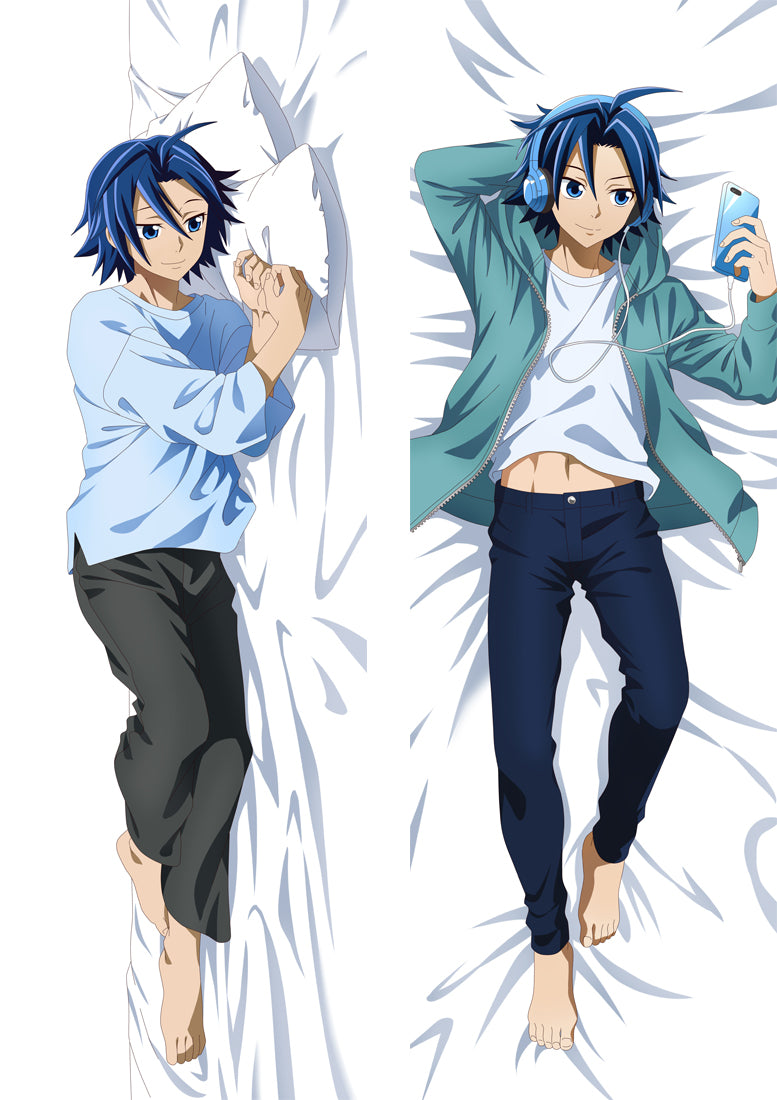 Yowamushi Pedal Manami Sangaku Anime Dakimakura Body Pillow Cover image 0