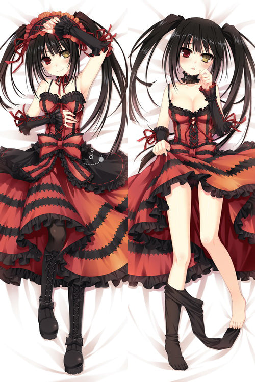 Date A Live Kurumi Tokisaki Anime Dakimakura Pillow Cover image 0