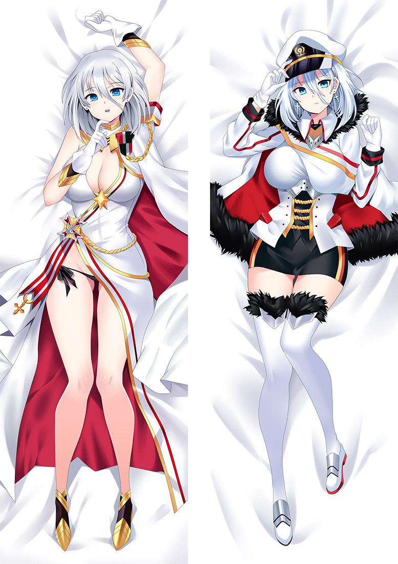 Azur Lane Tirpitz Anime Dakimakura Pillow Cover image 0