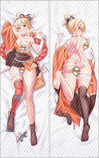 Original Yoimiya Nsfw Dakimakura Body Pillow Case - Genshin Impact image 0