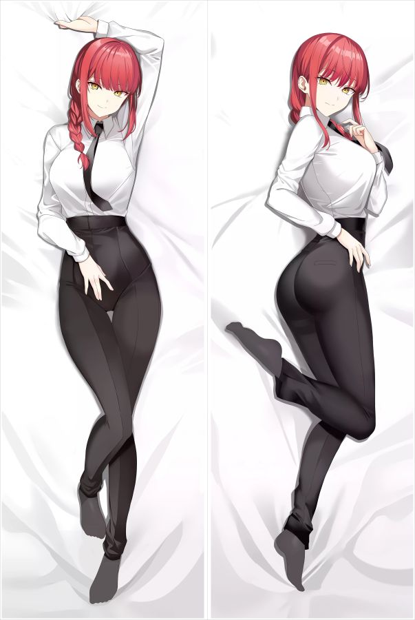 Chainsaw Man Makima Anime Dakimakura Girl Body Pillow Cover image 0