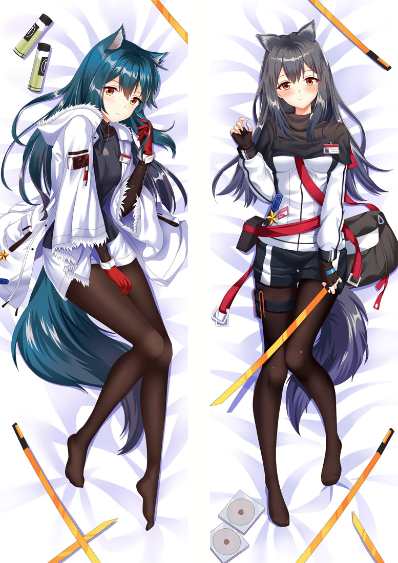Arknights AMIYA Anime Dakimakura Pillow Cover image 0