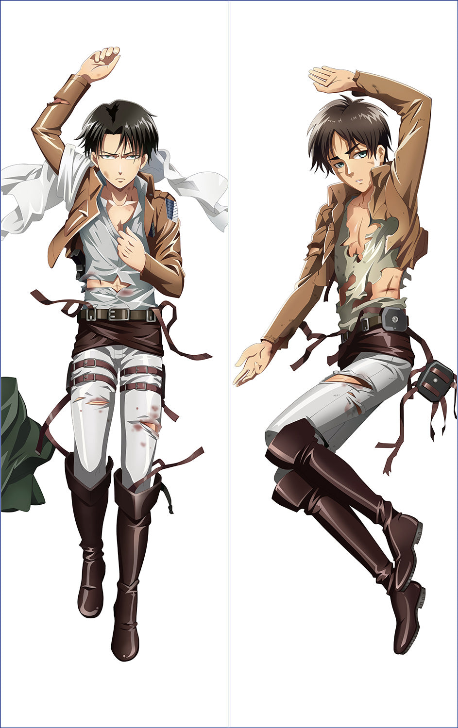 Attack on Titan Levi Ackerman Anime Dakimakura Pillow Cover image 0