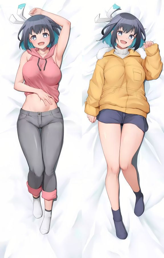 16bit Sensation Akisato Konoha Anime Dakimakura Body Pillow Cover image 0