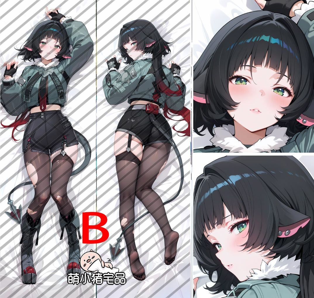 Zenless Zone Zero Jane Doe Anime Dakimakura Body Pillow Cover image 0