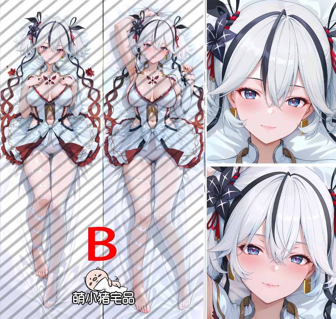 Wuthering Waves Camellya Anime Dakimakura Girl Body Pillow Cover image 0